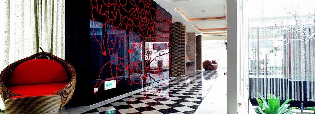 台湾汽车旅馆内部空间设计