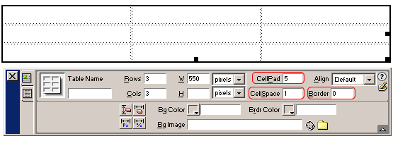 Dreamweaver中精细化你的表格外观