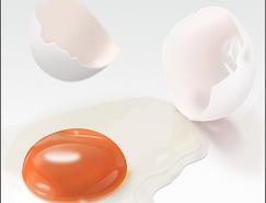 Photoshop制作逼真的鸡蛋