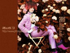 PS调色教程:美女照片调出唯美色调