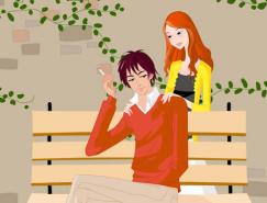 Photoshop绘制漂亮的画布效果