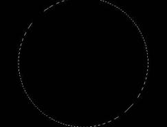 Photoshop绘制一轮逼真的月亮