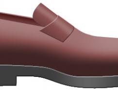 PS路径工具绘制皮鞋