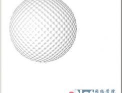 Photoshop制作高尔夫球