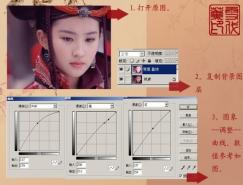 Photoshop将人物照片变小说封面