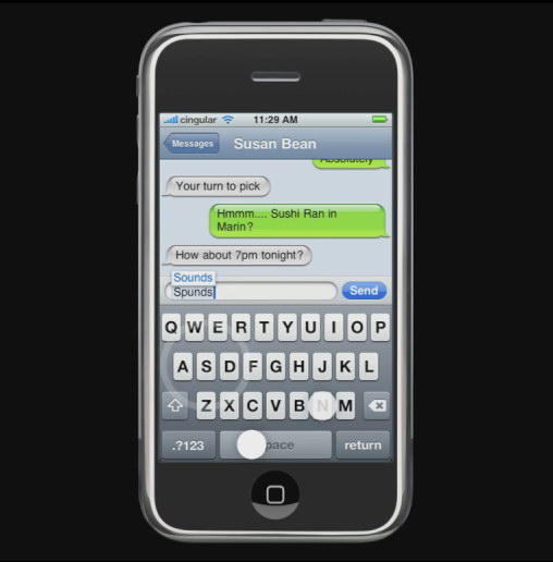 苹果iPhone界面设计