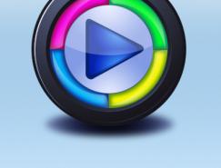 photoshop教你制作wmp11的logo