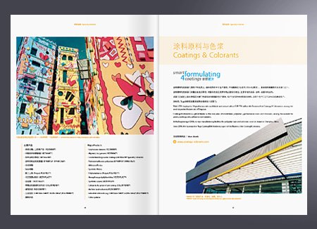 degussa德固賽公司宣傳冊設計