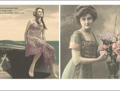 PS调色教程:&nbsp;暗黄色调怀旧照片