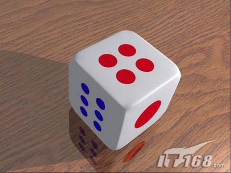 3DMAX制作一个麻将骰子