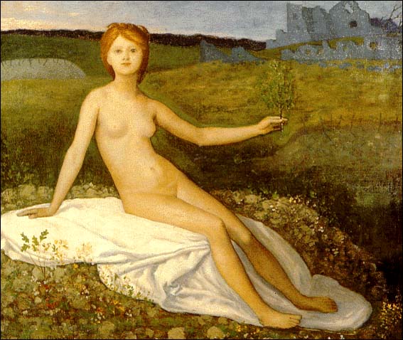 法国象征主义画家:皮维・德・夏凡纳Puvis de Chavannes