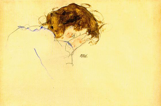奥地利表现主义画家埃贡·席勒(Egon Schiele)