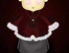 Photoshop鼠绘卡通小孩