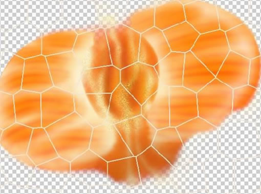 Photoshop鼠绘实例:桔子绘制