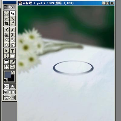 Photoshop鼠绘实例：浪漫鲜花与烛光
