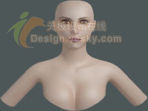 3DsMax打造三维绝色美眉