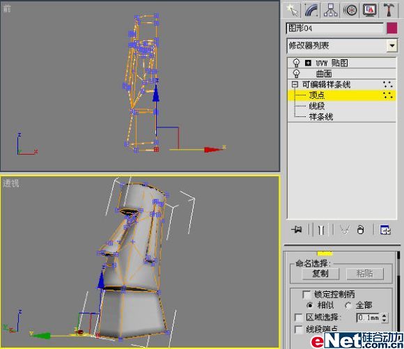 3DMAX再现复活岛神秘巨型石像