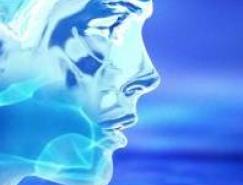 Photoshop制作液态冰美人