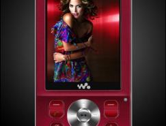 Photoshop鼠绘索爱W910i手机