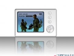 Photoshop打造MP4播放器