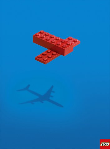 LEGO(乐高)玩具平面广告设计