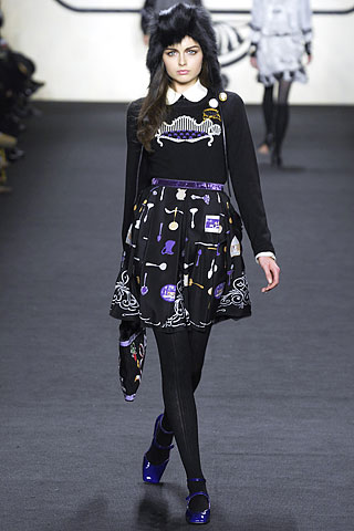 安娜·苏(Anna Sui)2007秋冬高级成衣时装秀