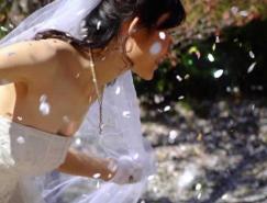 Photoshop调色教程:唯美色调婚纱照片