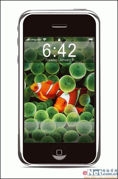 PS绘制苹果iPhone