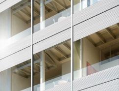 日本著名設計師ShigeruBan的金屬百葉窗大廈