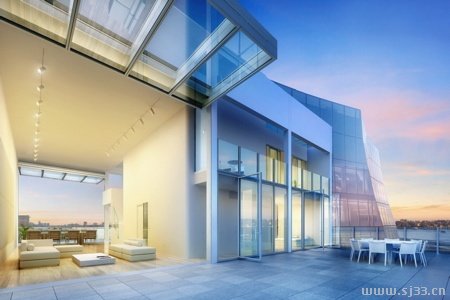 日本著名设计师Shigeru Ban的金属百叶窗大厦