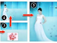 Photoshop打造韩版风格婚纱照