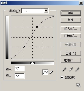 Photoshop调色教程: 打造墨色江南色调