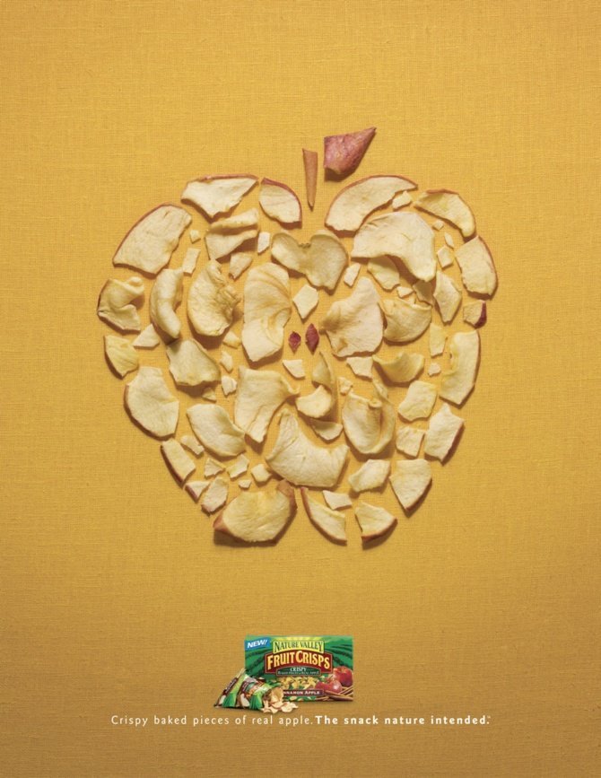 Nature Valley薯片广告设计