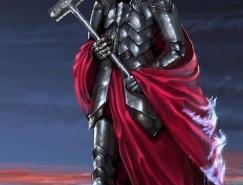 国外设计师CG武士作品欣赏