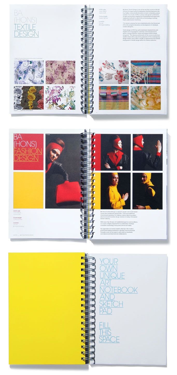 NTU艺术设计公司宣传手册设计