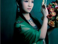 PS调色教程：对比强烈的绿色调色