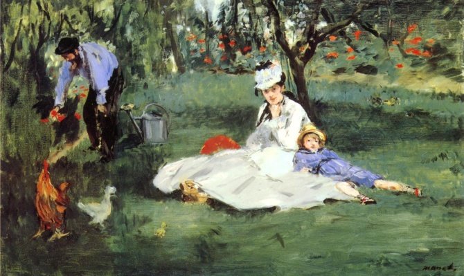 法国印象派画家爱德华·马奈 Adouard Manet 