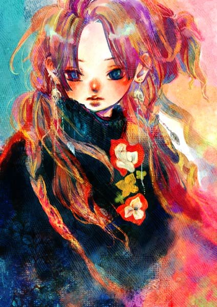 绚丽的色彩: 日本插画师作品欣赏
