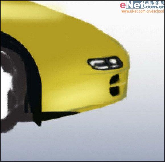 Photoshop鼠绘一辆保时捷跑车