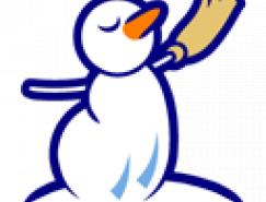 雪人系列透明PNG图标