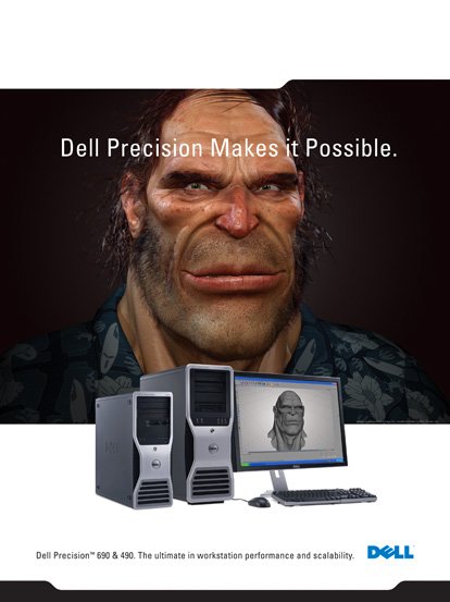 DELL电脑平面广告设计