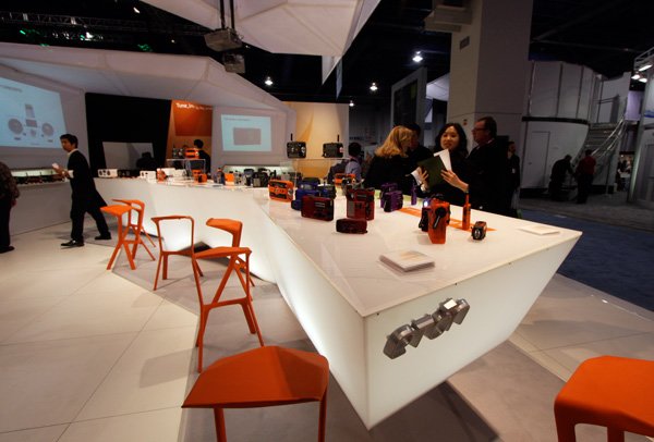 2008年国际消费电子展(CES)eTon展台设计
