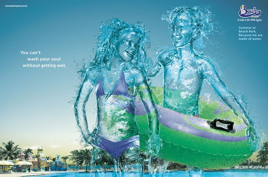 巴西 Beach Park 海滩公园广告设计