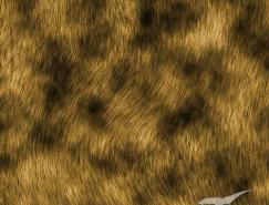 PS滤镜制作逼真毛皮效果