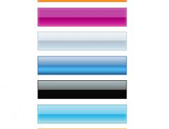 PS图层样式制作水晶按钮