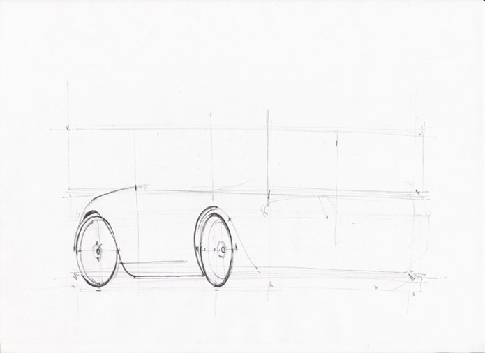 如何画汽车草图