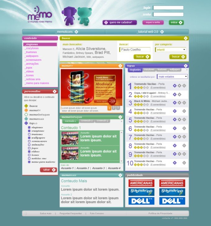 巴西renato互动网页设计