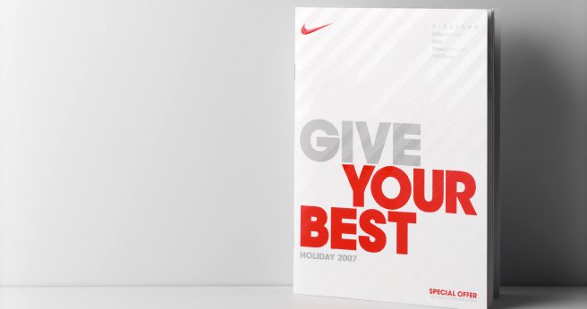 Nike运动鞋宣传样本欣赏