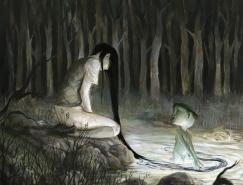 vincent&nbsp;hui诡异的插画欣赏