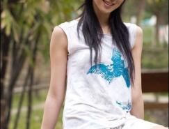 Photoshop调色教程:调出照片的清爽淡绿色彩